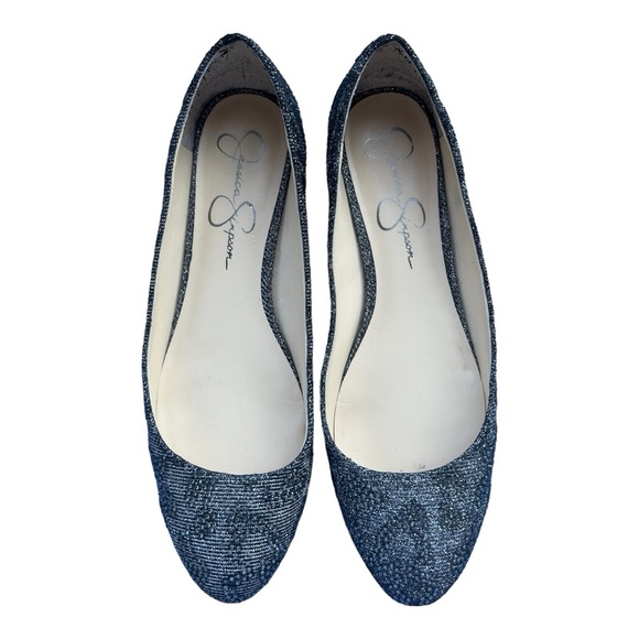 Super sparkle black fancy flats. Jessica Simpson - Picture 4 of 8